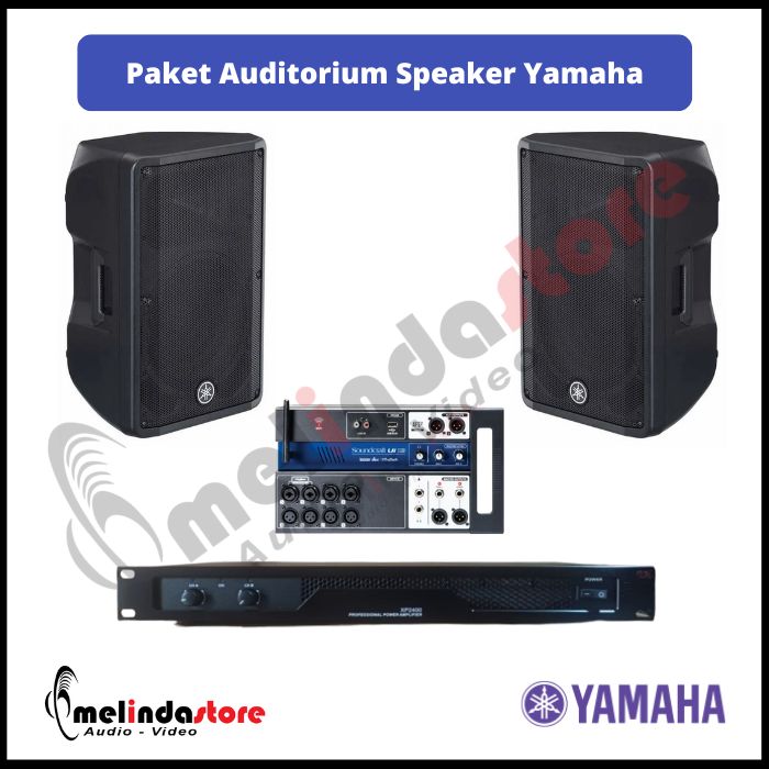 Paket Live Musik | Auditorium | PA System | Lapangan Speaker Pasif Yamaha CBR12 - 2 Speaker